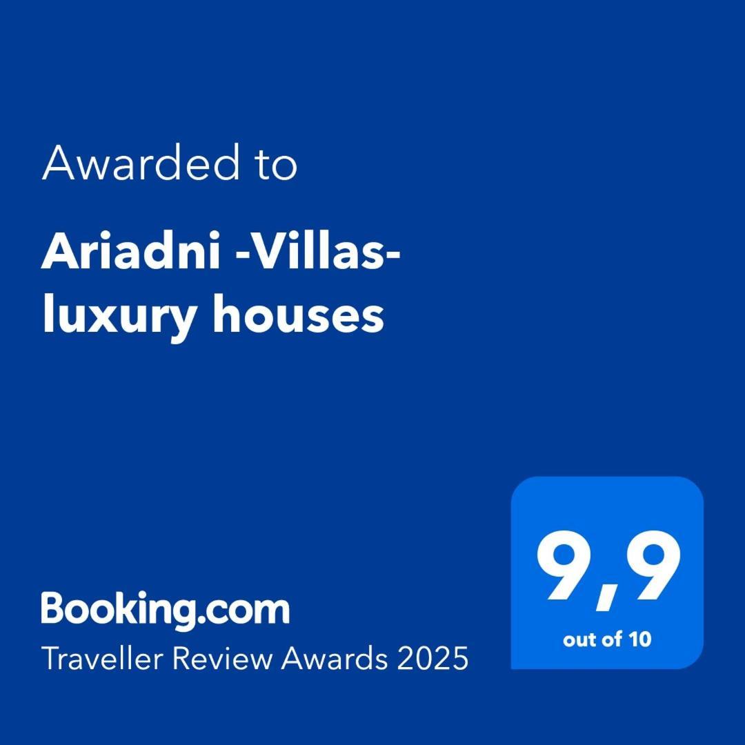 Ariadni -Villas- Luxury Houses Kriopigi Esterno foto